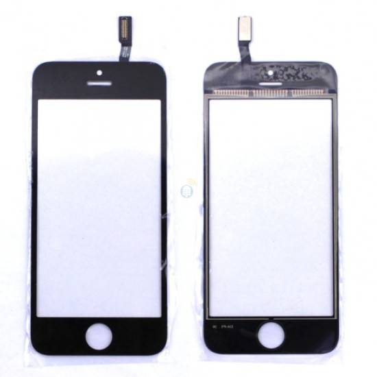 VIDRO PARA TOUCH APPLE IPHONE 5S PRETO